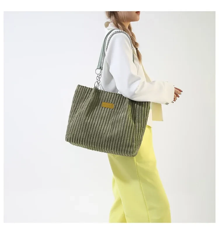 Bolsos de mano de gran capacidad para otoño e invierno para mujer