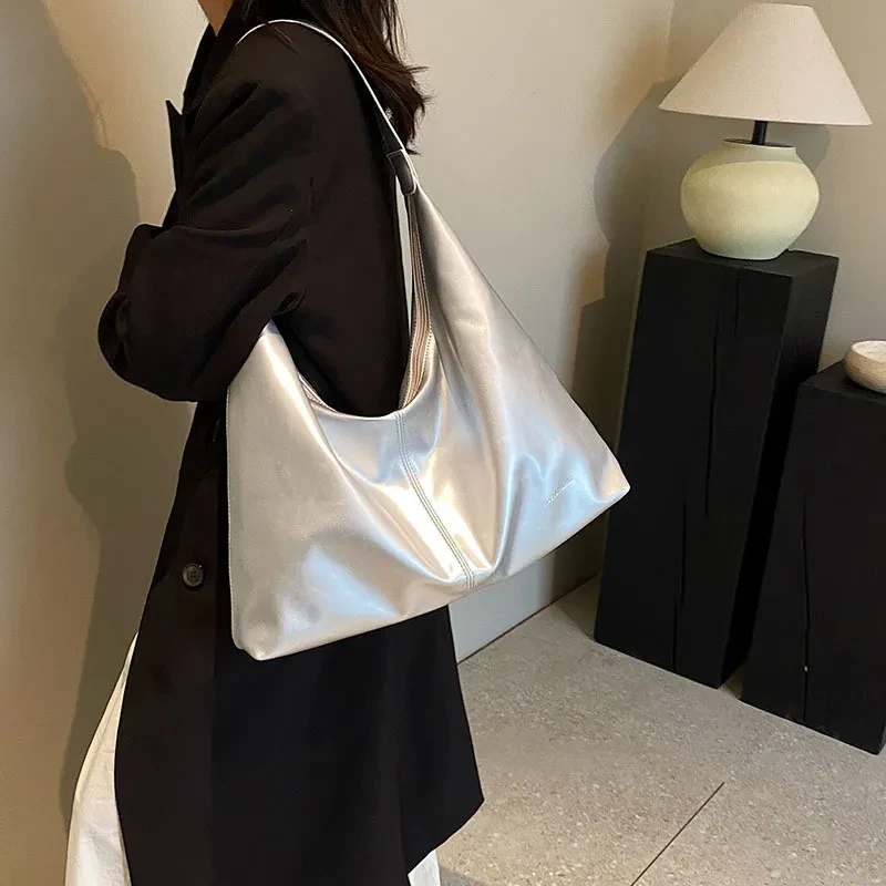 Bolso de hombro de gran capacidad para mujer, moderno, para ir de compras