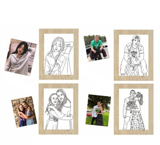 Lámpara de mesa personalizada con foto y texto LED 3D, marco de fotos de madera, marco de fotos USB, luz nocturna