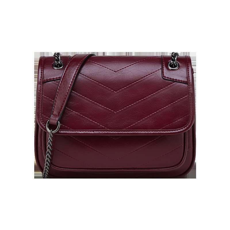 Bolso de mujer Bolso de piel de vacuno Bolso de hombro de mujer