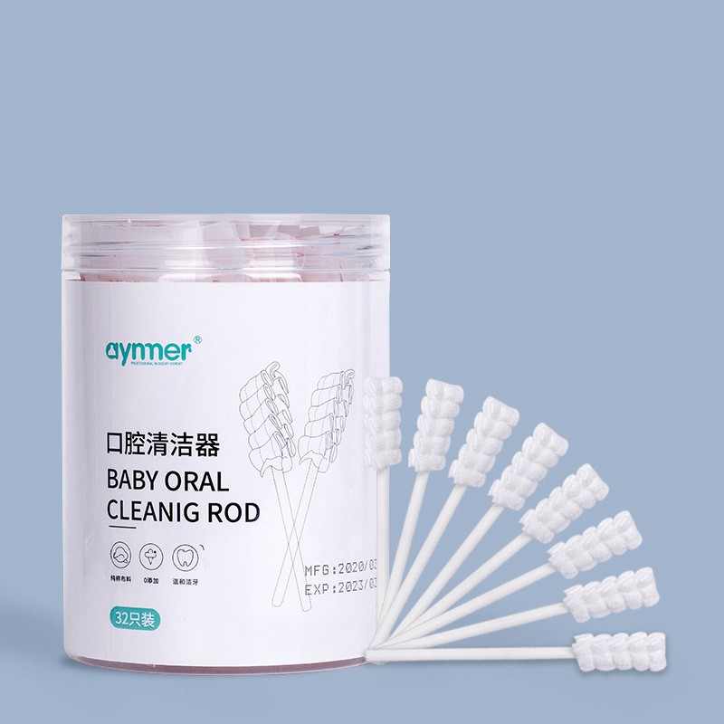 Hisopo de limpieza bucal para bebés
