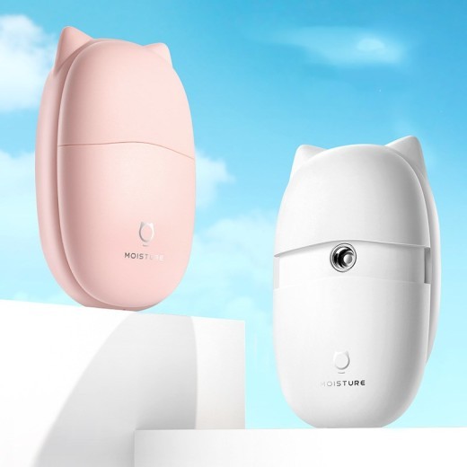 El nuevo humidificador en aerosol mini con lindo gato.