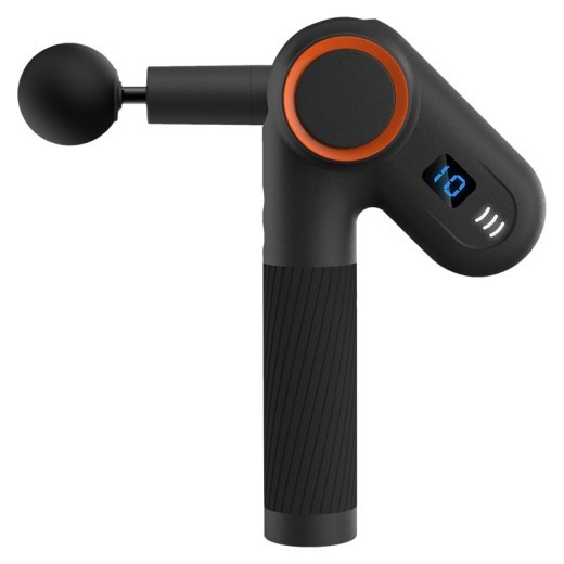 Pistola de masaje recargable por USB, ángulo de masaje giratorio