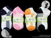 Calcetines tobilleros acolchados para niños (60 pares) de 2 a 4 años (venta al por mayor)