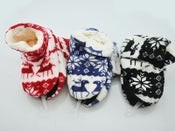 VENTA AL POR MAYOR - 12 pares de calcetines cálidos para niños, talla 20 ~ 23