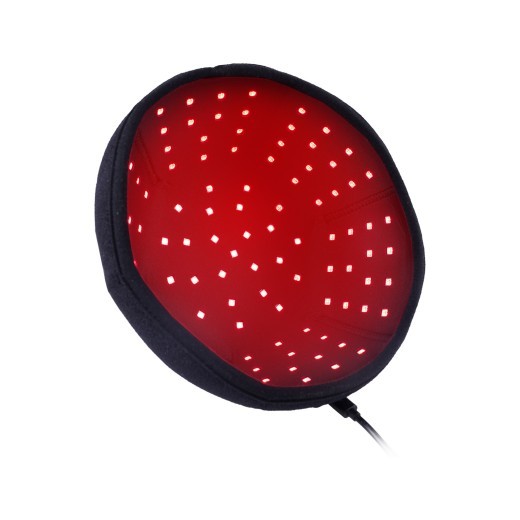 Gorra con visera para el crecimiento del cabello con luz infrarroja para el cuidado del cabello