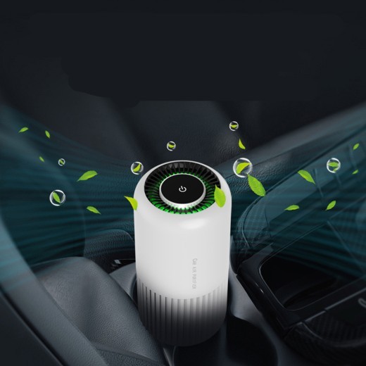 Purificador de aire de escritorio para el hogar, pantalla inteligente