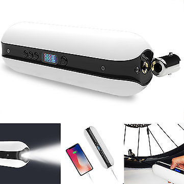 Inflador de neumáticos eléctrico para bicicleta, recargable, inalámbrico, para bicicleta de carretera, coche, 150 PSI