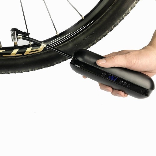 Inflador de neumáticos eléctrico para bicicleta, recargable, inalámbrico, para bicicleta de carretera, coche, 150 PSI