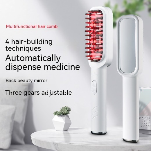 Dispositivo eléctrico para el suministro de medicamentos para el cuero cabelludo Cepillo para el cabello Peine para el cuidado del cabello