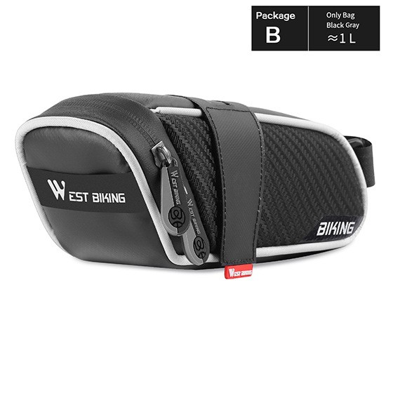 Bolsa para el sillín de la bicicleta
