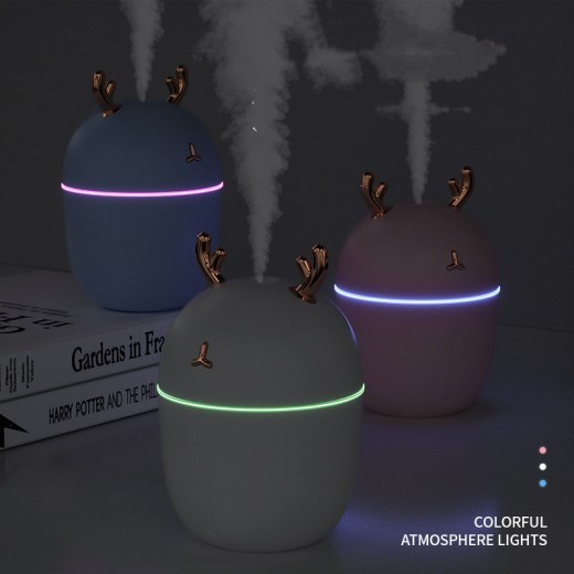 Humidificador pequeño para el hogar, USB, silencioso, portátil, mini, bonito, de red, rojo, para embarazadas, bebés, con aire acondicionado, para habitación vacía.