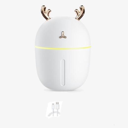 Humidificador pequeño para el hogar, USB, silencioso, portátil, mini, bonito, de red, rojo, para embarazadas, bebés, con aire acondicionado, para habitación vacía.