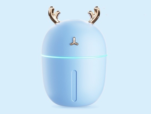 Humidificador pequeño para el hogar, USB, silencioso, portátil, mini, bonito, de red, rojo, para embarazadas, bebés, con aire acondicionado, para habitación vacía.