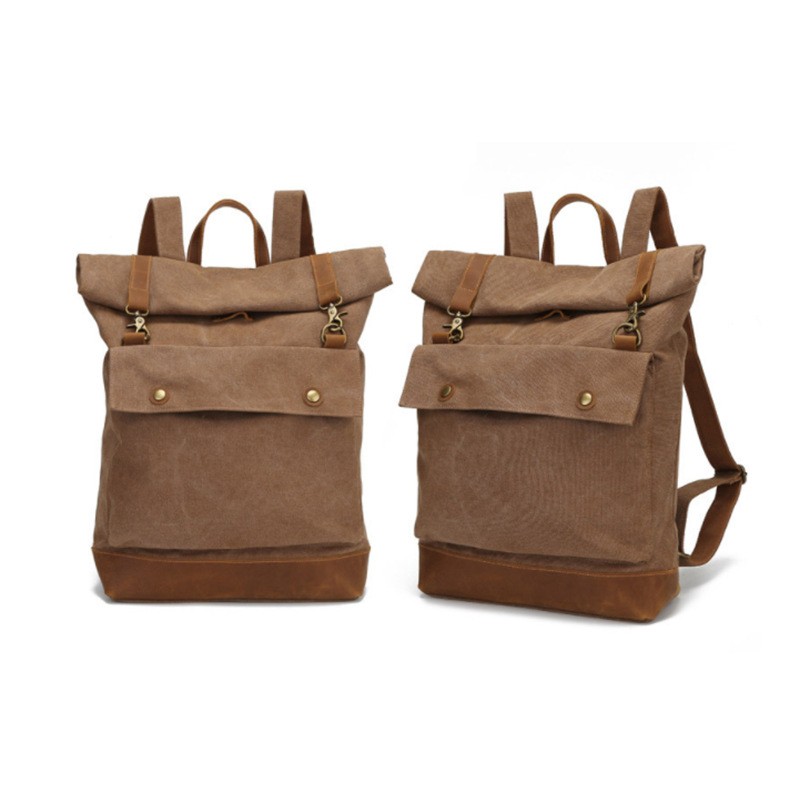 Mochila enrollable de un solo hombro