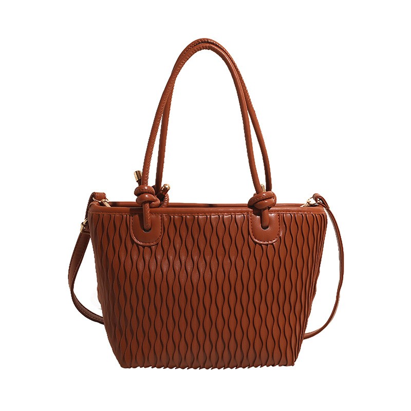 Bolso bandolera informal sencillo con textura avanzada para mujer