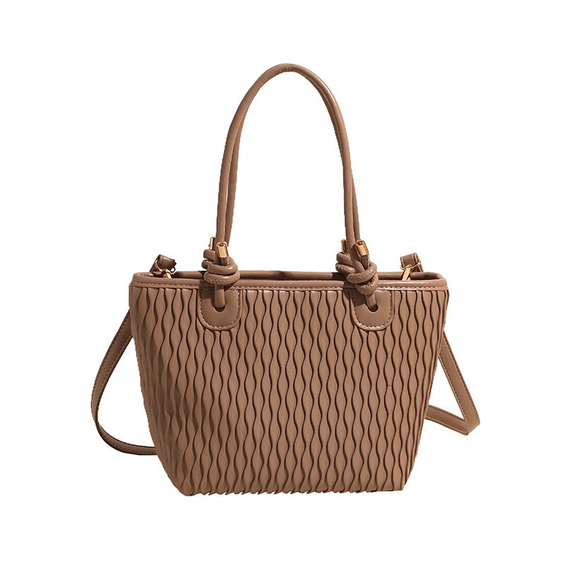 Bolso bandolera informal sencillo con textura avanzada para mujer