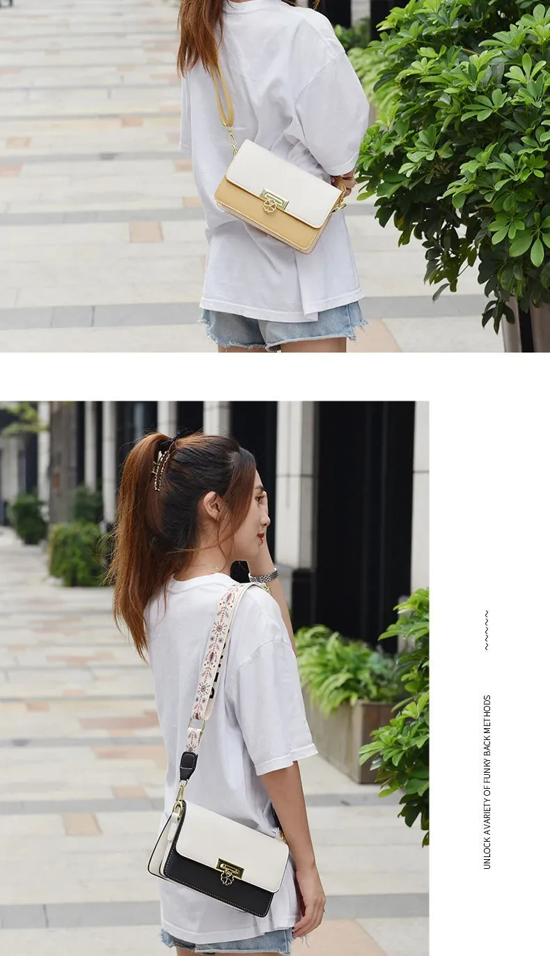 Bolso bandolera cuadrado estilo ns