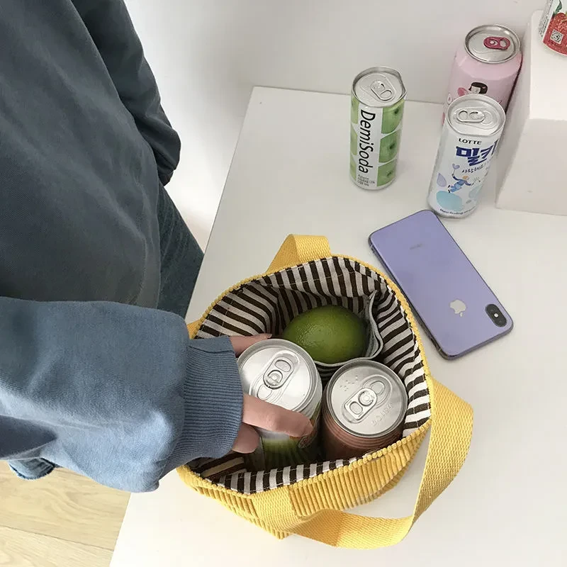 Bolsa de almuerzo portátil con aislamiento de gran capacidad