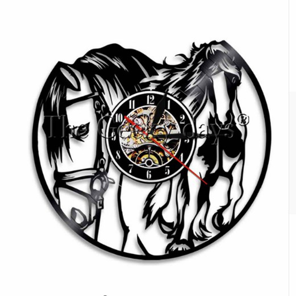 Reloj de pared con diseño creativo de arte