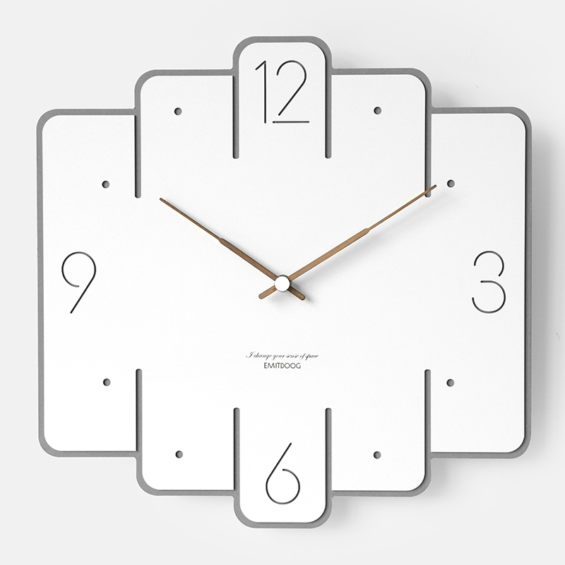 Reloj de pared con personalidad atmosférica y arte de moda