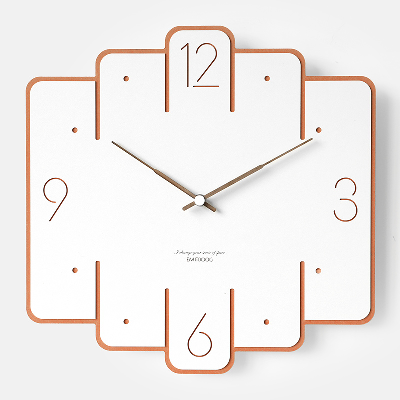 Reloj de pared con personalidad atmosférica y arte de moda
