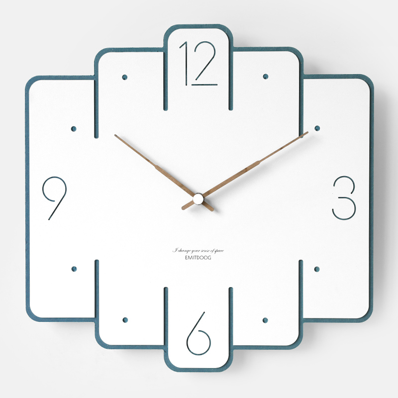 Reloj de pared con personalidad atmosférica y arte de moda