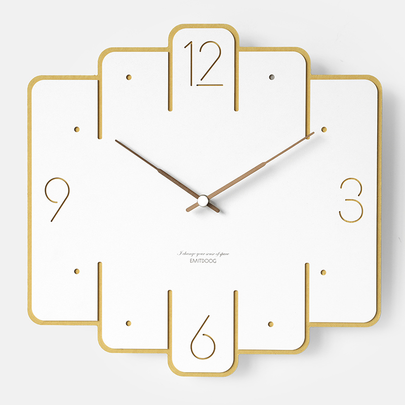 Reloj de pared con personalidad atmosférica y arte de moda