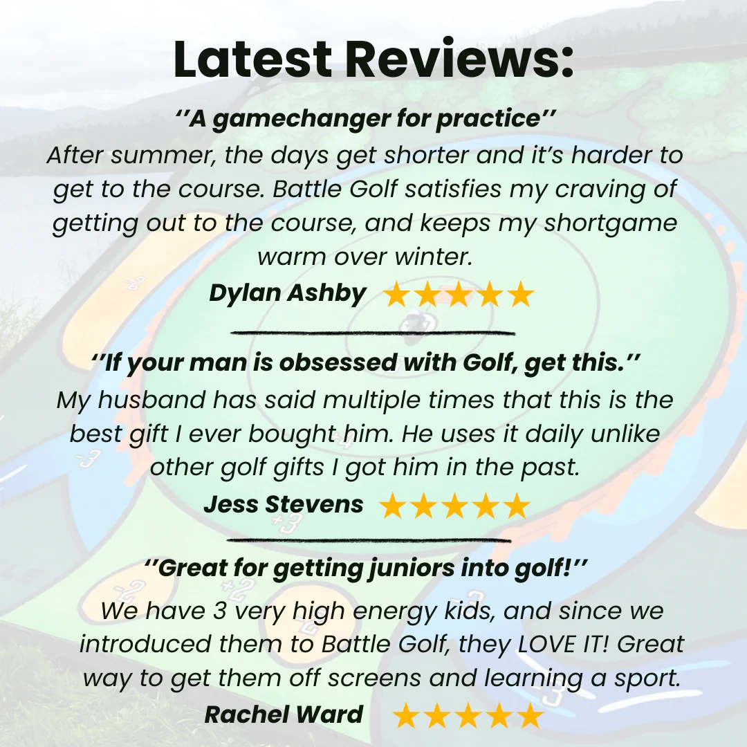 El campo de prácticas de golf de Battle