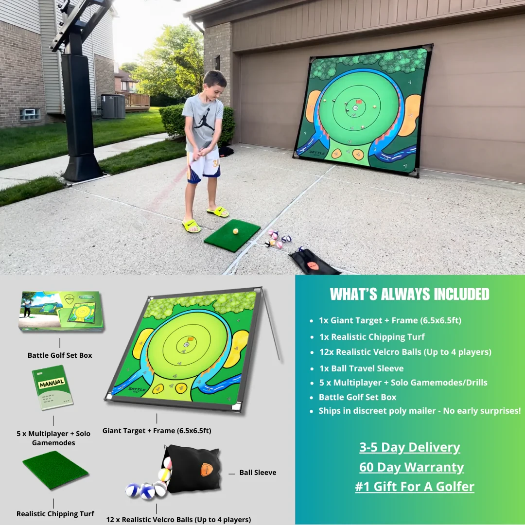 El campo de prácticas de golf de Battle