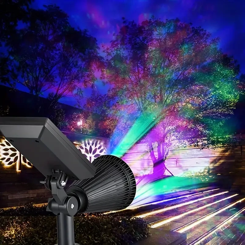 Luz solar para césped exterior, luz decorativa ambiental