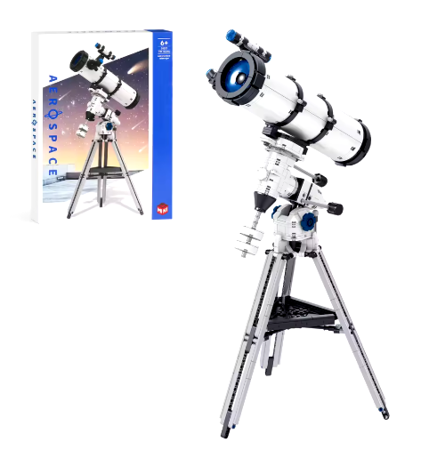 751 piezas de tecnología creativa, telescopio astronómico, bloques de construcción, aeroespacial, educativo, ensamblar ladrillos, juguete, decoración de escritorio, regalo para niños