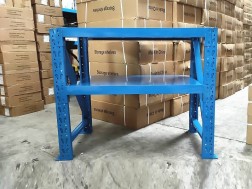 Estantes resistentes / Banco de trabajo 90 cm (alto) 100 cm (ancho) 60 cm (profundidad) AZUL