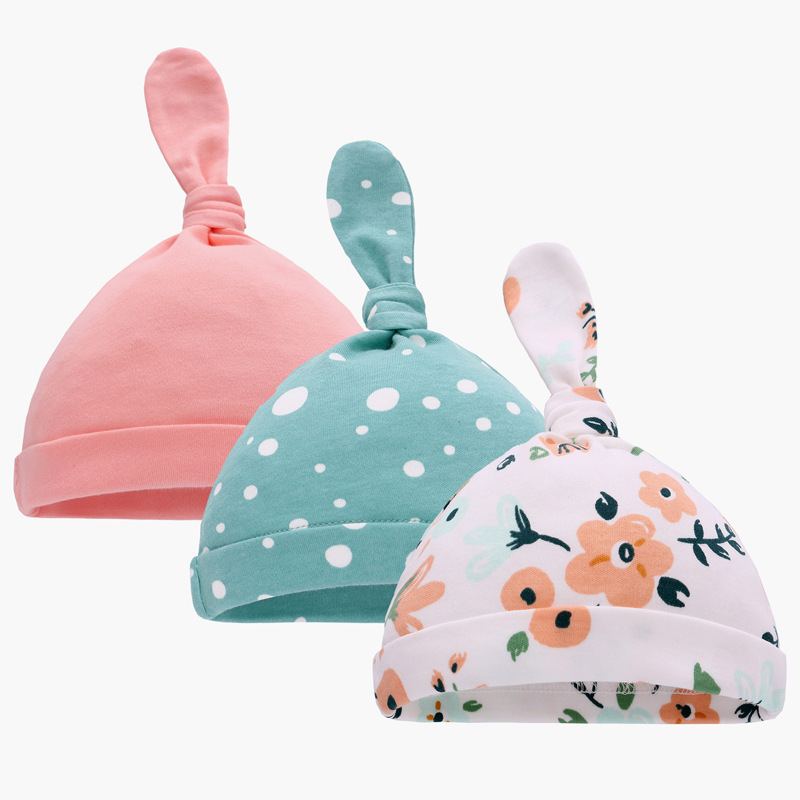 Gorro de bebé, gorro de tirar, productos finos para bebés de primavera y otoño