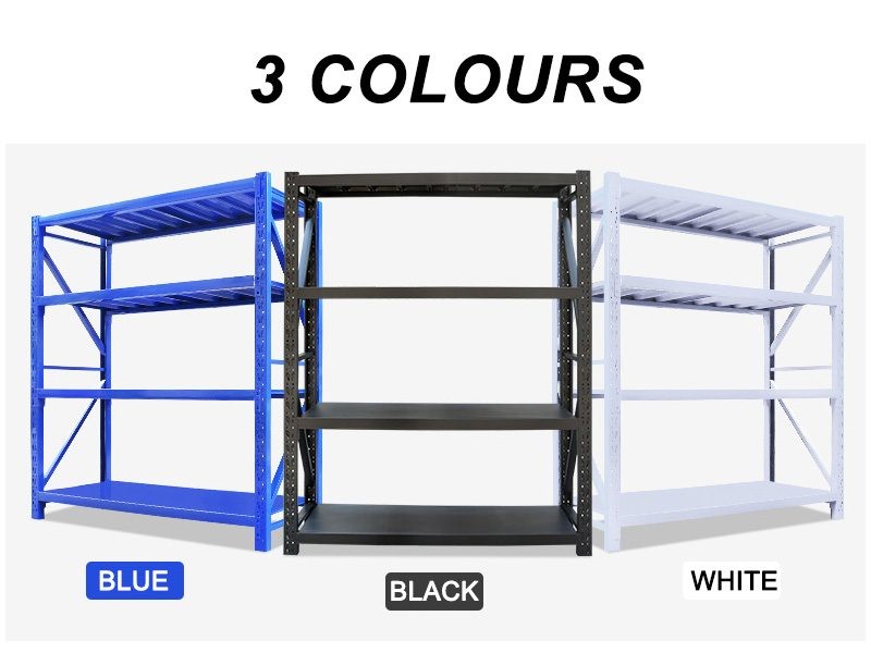 Estanterías de acero de alta resistencia para almacenamiento - 200 x 200 x 60 cm