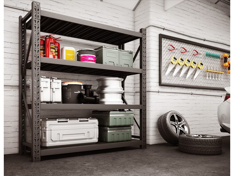 Estanterías de acero de alta resistencia para almacenamiento - 200 x 200 x 60 cm