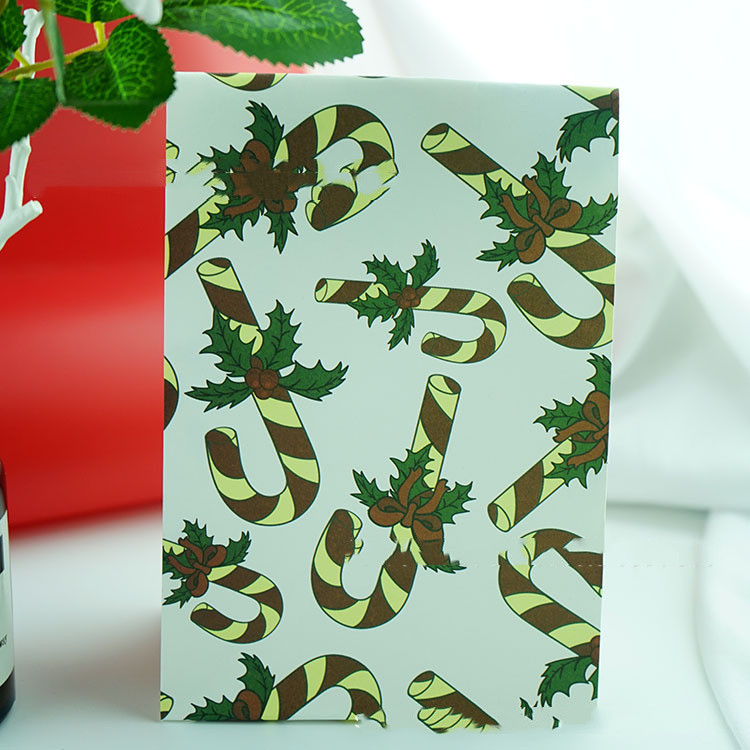 Bolsa de papel con dibujos animados para niños, bolsa de regalo de papel para regalo, nueva oferta navideña de comercio exterior