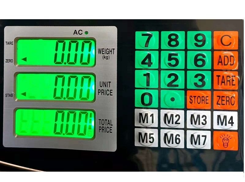 Báscula - Báscula de plataforma digital LCD de 150 kg de acero resistente y resistente al agua