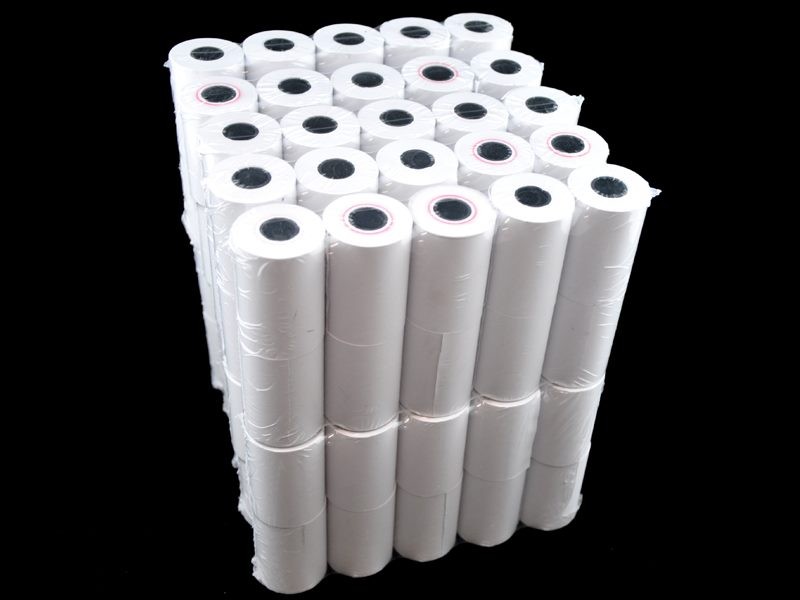 (100 rollos) Rollo de papel térmico EFTPOS de 57 x 38 mm