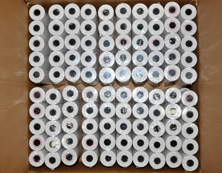 (200 rollos) Rollo de papel térmico EFTPOS de 57 x 38 mm