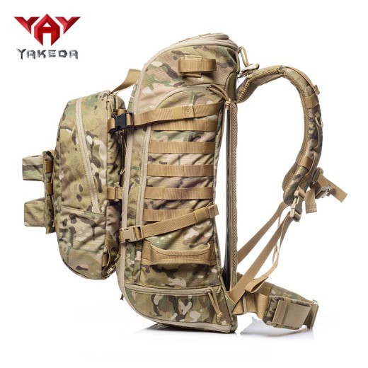 Mochila táctica militar de camuflaje con doble hombro para viajes al aire libre, MOLLE, para niños y madres