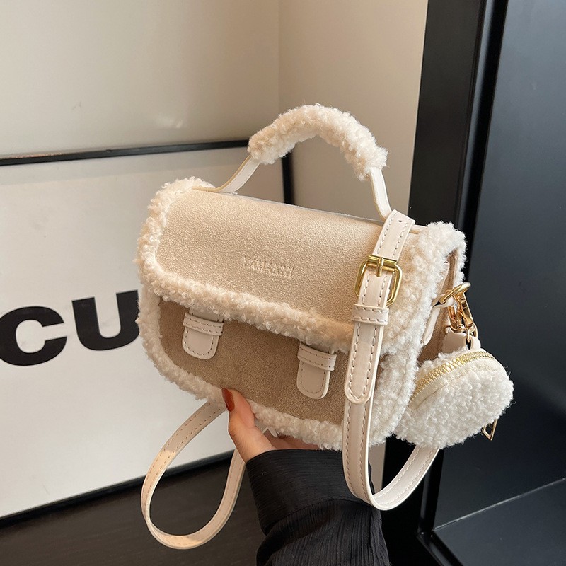 Nuevo bolso bandolera cuadrado pequeño y portátil, súper popular para mujer