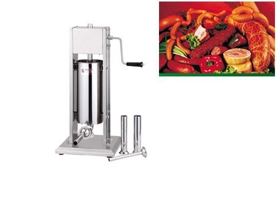 Embutidora de salchichas de acero inoxidable de 3, 5, 7 y 15 l