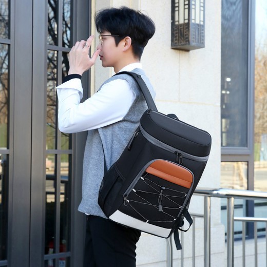 Mochila térmica multifuncional, impermeable, para picnic, gran capacidad, para mantener el frío al aire libre.