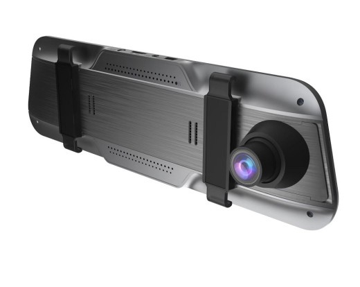 Grabadora de conducción HD Espejo retrovisor Pantalla táctil completa de 10 pulgadas