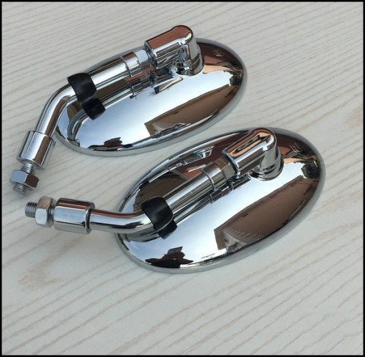 Espejo retrovisor de motocicleta retro Espejo retrovisor Espejo retrovisor