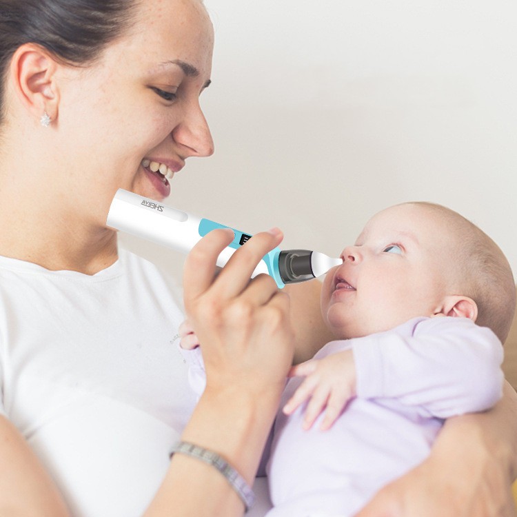 Aspirador nasal para bebés, eléctrico, limpieza del hogar