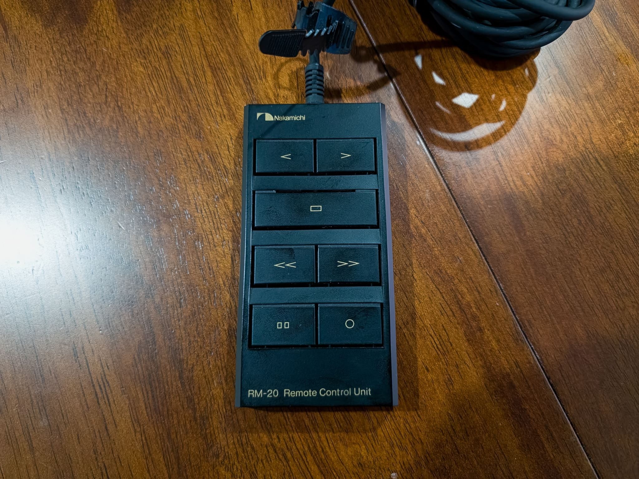 Control remoto Nakamichi Dragon RM-20: ¡EXCELENTES CONDICIONES Y MUY RARO!