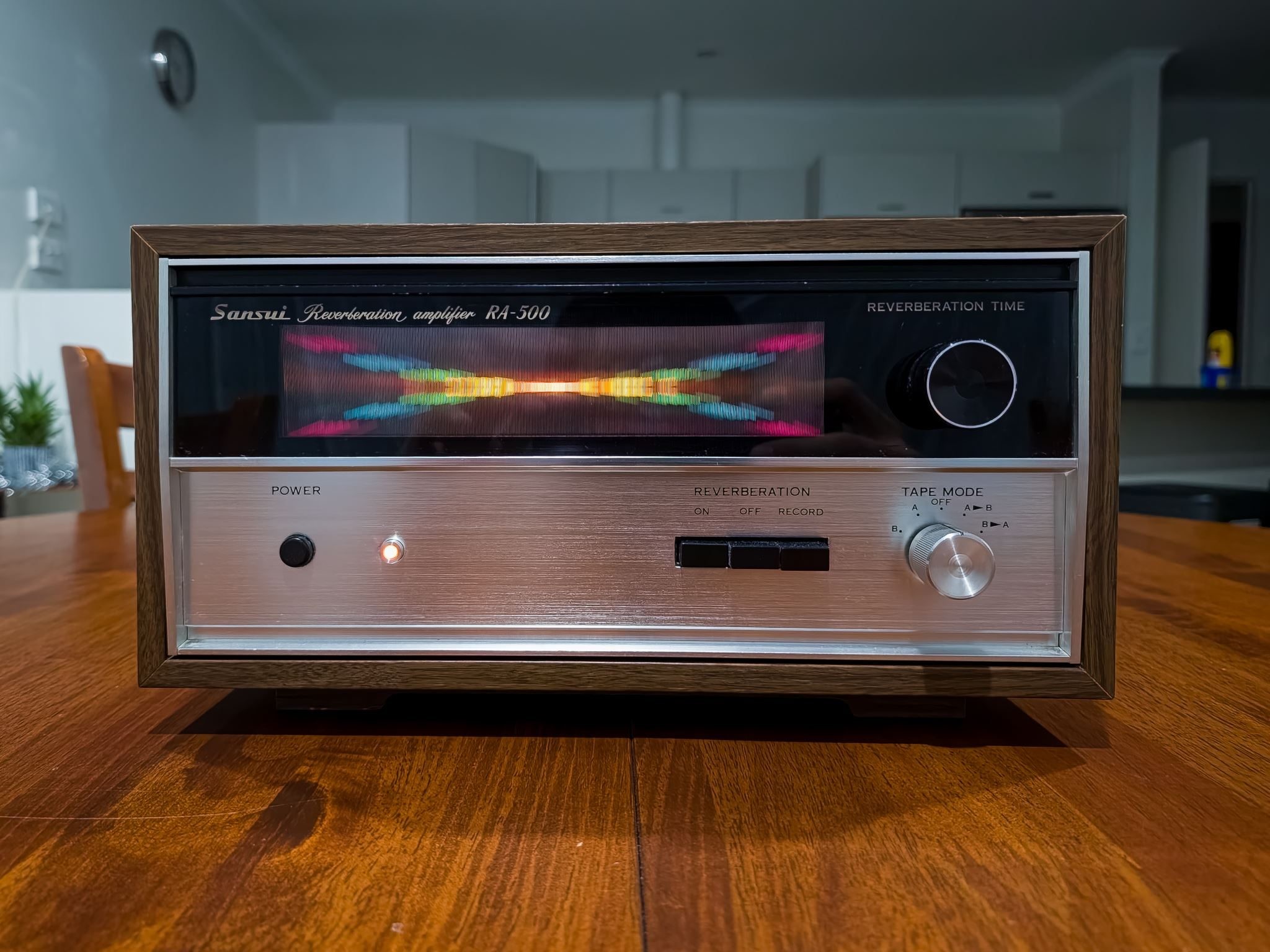 Unidad de reverberación Sansui RA-500: ¡REPARADA Y SUENA INCREÍBLE!
