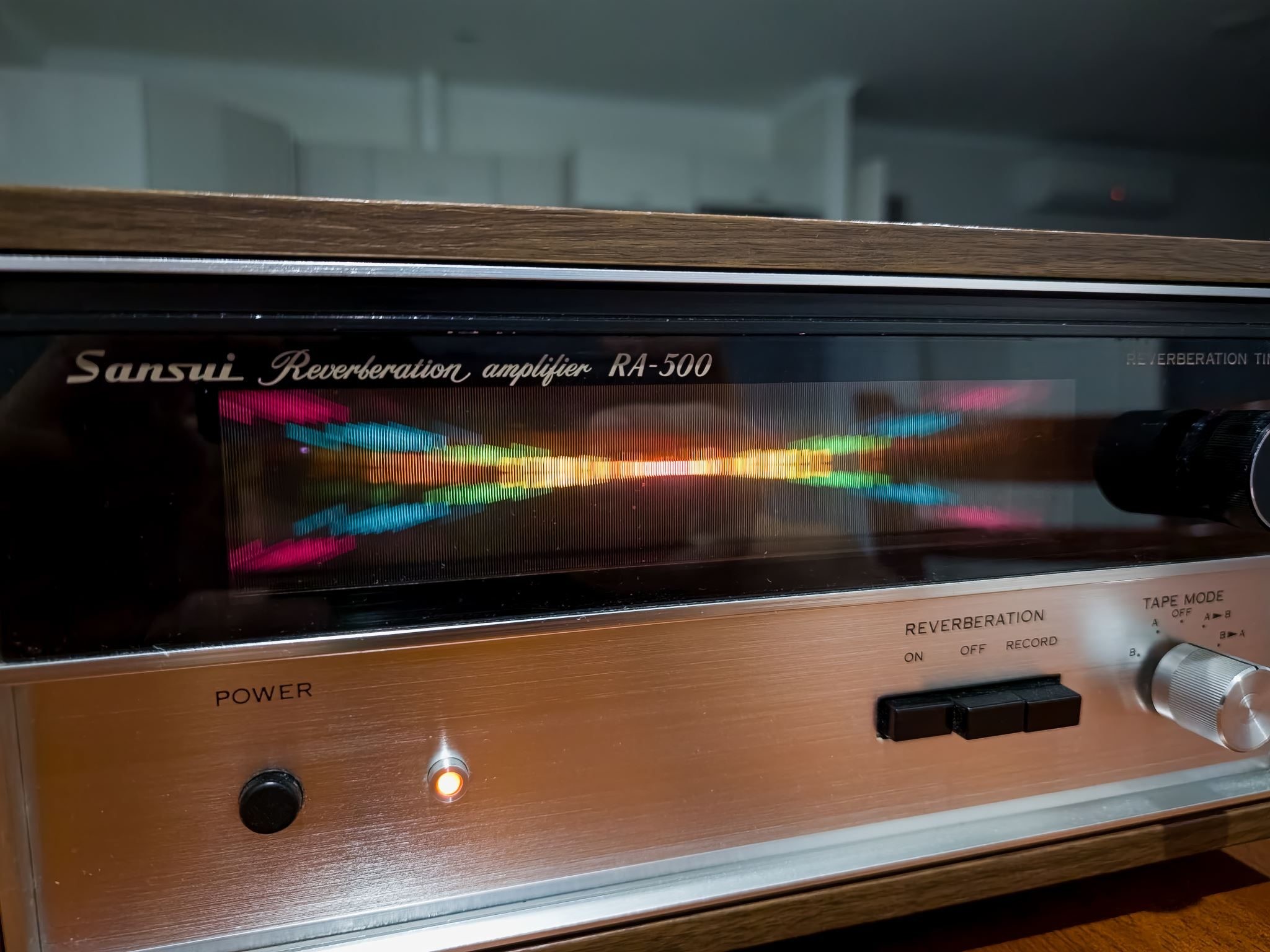 Unidad de reverberación Sansui RA-500: ¡REPARADA Y SUENA INCREÍBLE!